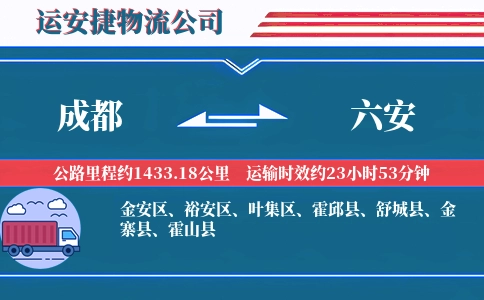 成都到六安物流公司-陶瓷制品专线-快速派车