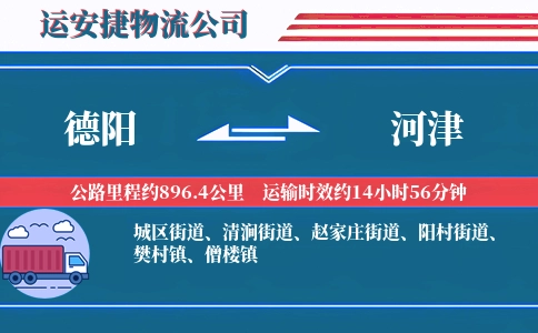 德阳到河津物流公司